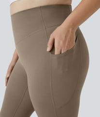 Halara UltraSculpt™ High Waisted Pocket Plus Size Shaping Training Capri Leggings