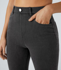 Halara Flex™ High Waisted Pockets Denim Work Leggings