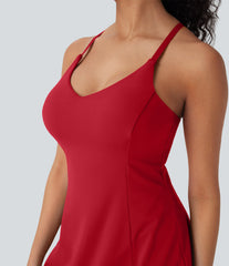 SoftlyZero™ Airy 2-in-1 InstantCool Mini Dance Active Dress with Pockets-Easy Peezy Edition DD-F Cups