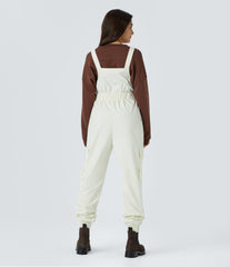 Water Repellent Wear-Resistant Drawstring Pockets Hiking Cargo Jogger Overalls