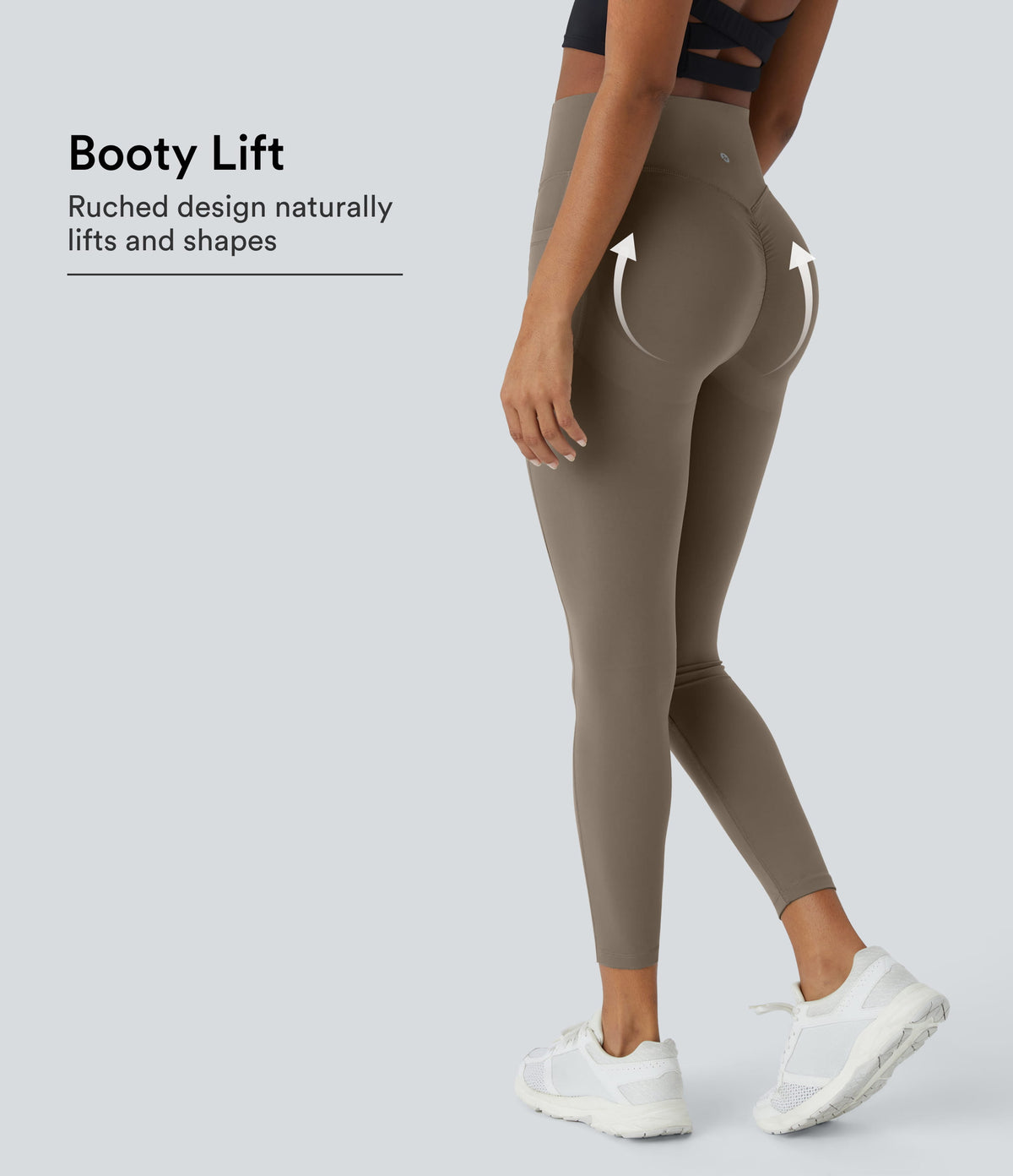 Halara UltraSculpt™ High Waisted Scrunch Butt Lifting Tummy Control Shaping Training Leggings with Pockets