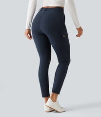 DayStretch High Waisted Butt Lifting Shaping Casual Cargo Pants with Pockets