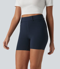 Halara UltraSculpt™ High Waisted Casual Biker Shorts 5'' with Pockets