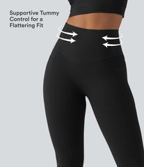 Halara UltraSculpt™ High Waisted Butt Lifting Tummy Control Bootcut Yoga Leggings with Pockets