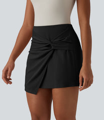 Mid Rise 2-in-1 Mini Work Skirt