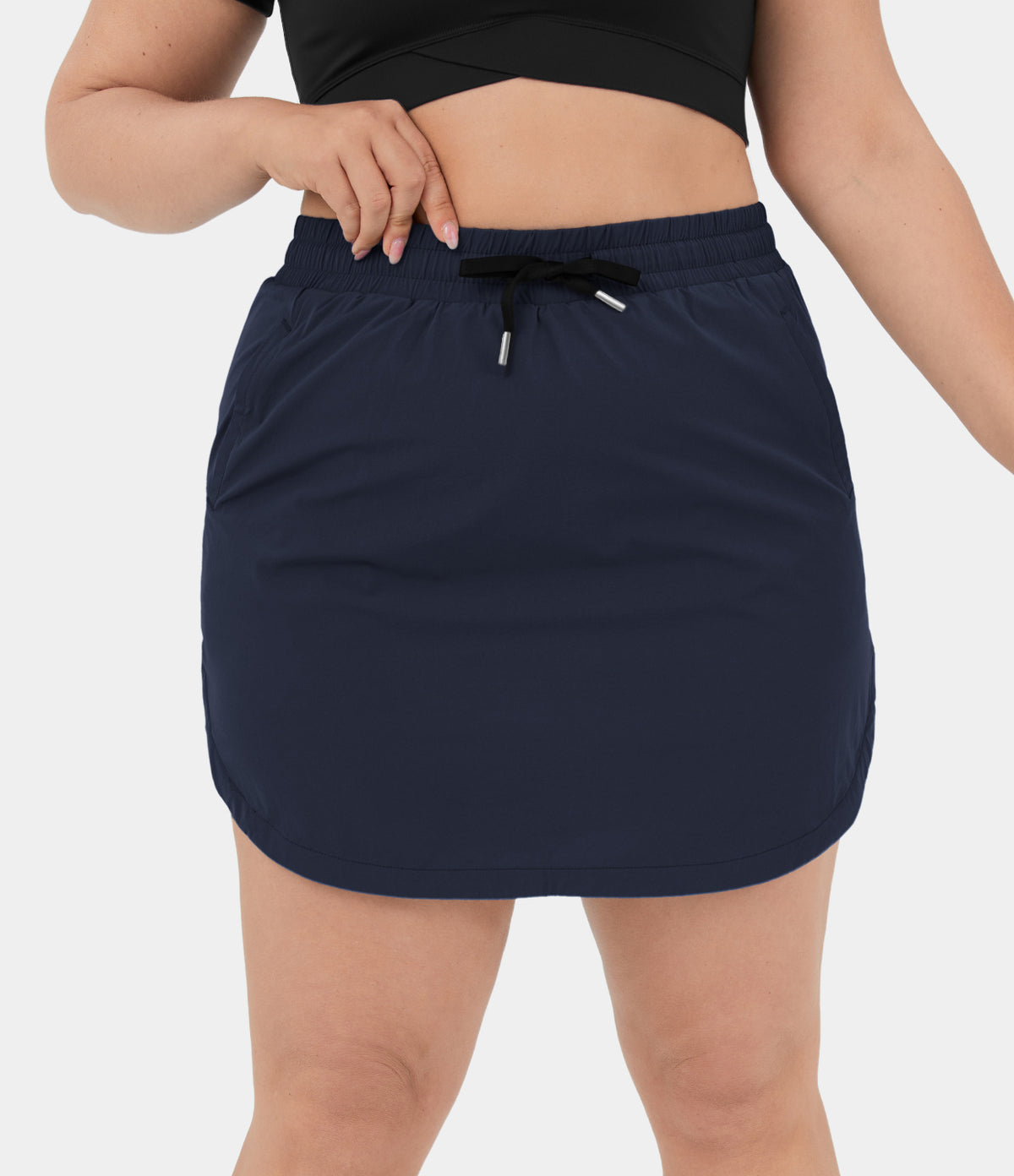 Everyday 2-in-1 Plus Size Golf Skirt-Serenity