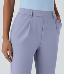 Halara Flex™ DayStretch High Waisted Pocket Ankle Length Tapered Work Pants