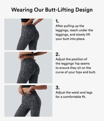 Halara UltraSculpt™ Leopard Print High Waisted Scrunch Butt Lifting Tummy Control Training Leggings with Pockets