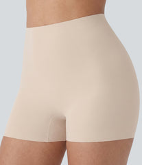 Plus Size High Stretch High Waisted Lounge Smooth Boy Shorts