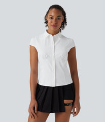Short Sleeve Wrinkle-resistant Quick Dry Casual Shirt