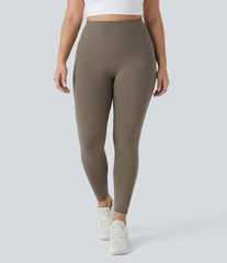 Plus Size Halara UltraSculpt™ High Waisted Butt Lifting Tummy Control Shaping Training Leggings with Pockets