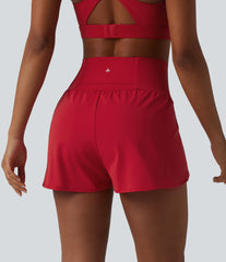 SoftlyZero™ Airy High Waisted InstantCool Yoga Shorts 3'' with Pockets