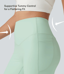 Halara UltraSculpt™ High Waisted Tummy Control Shaping Training Biker Shorts 7'' with Pockets