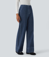Halara Flex™ High Waisted Casual Baggy Jeans with Pockets