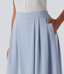 High Waisted Baggy Work Pants with Pockets