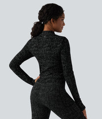 OneForm Seamless Flow Zipper Long Sleeve Thumb Hole Yoga Jacket