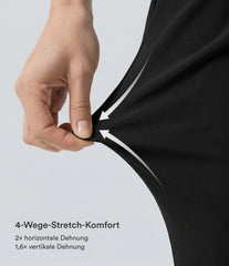 Halara Flex™ DayStretch Asymmetric Mid Rise Barrel Leg Work Pants with Pockets