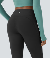 High Waisted Pocket Thermal Yoga Leggings