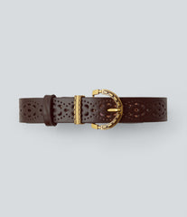Metal Buckle Hollow Out Belt