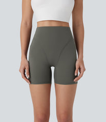 High Waisted Pocket Workout Biker Shorts 5''