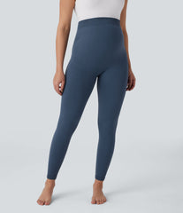 OneForm Seamless Flow Super High Waisted 7/8 Yoga Maternity Leggings