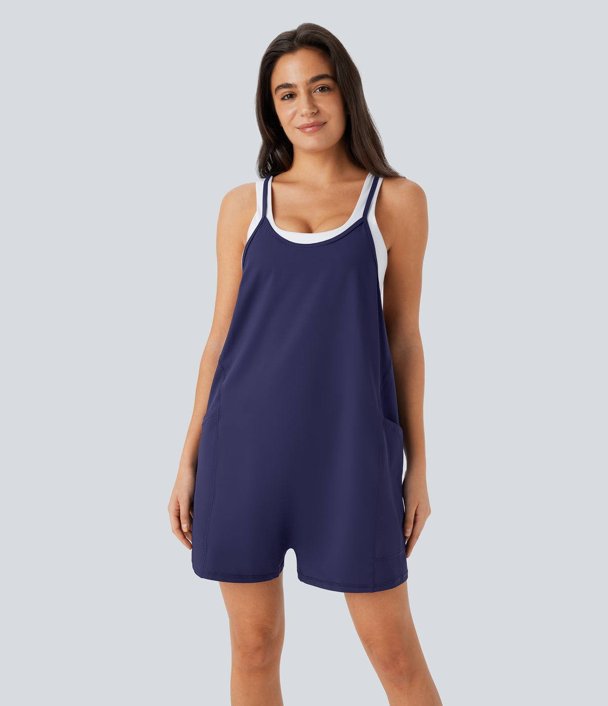 Pockets Casual Jumpsuit