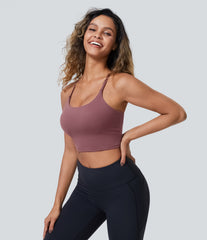 Patitoff™ 2.0 Pet Hair Resistant Padded Cropped Yoga Cami