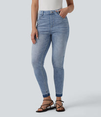 Halara Flex™ High Waisted Slim Casual Jeans with Pockets