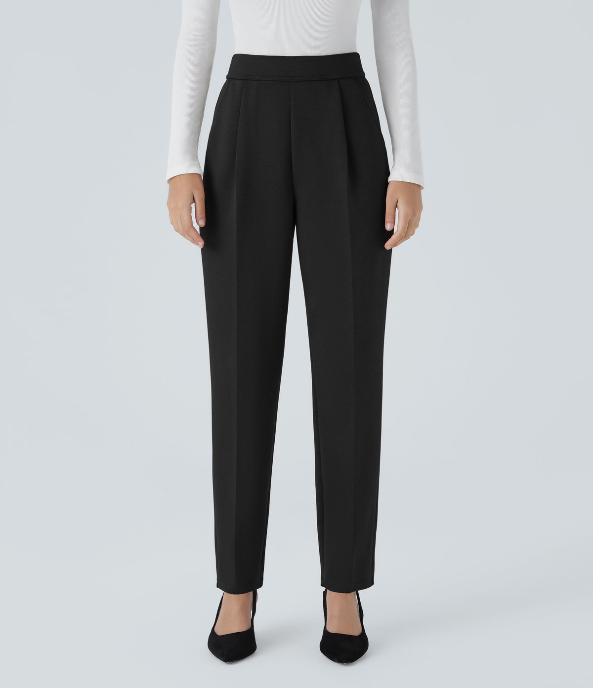 Halara Flex™ High Waisted Pocket Tapered Work Pants