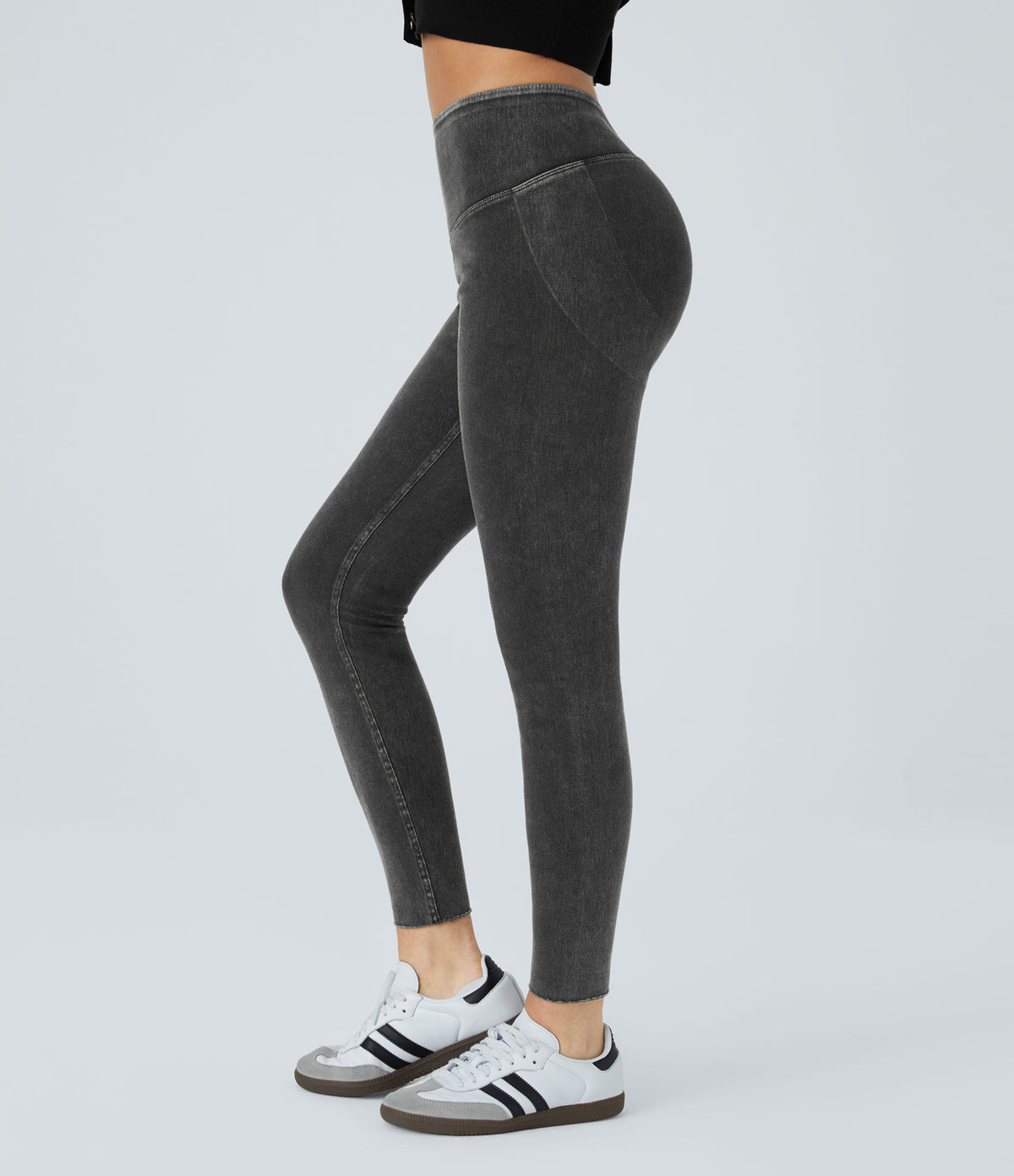 Halara Flex™ High Waisted Denim Casual Leggings
