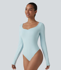 Long Sleeve Skinny Casual Bodysuit