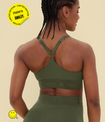 Halara X Smiley® SpeedWave™ Medium Support Quick Dry Training Sports Bra A-D Cups