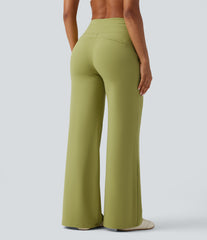 Halara UltraSculpt™ High Waisted Drawstring Straight Leg Yoga Pants with Pockets