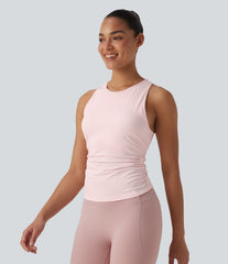 SoftlyZero™ Round Neck Racerback InstantCool Yoga Tank Top